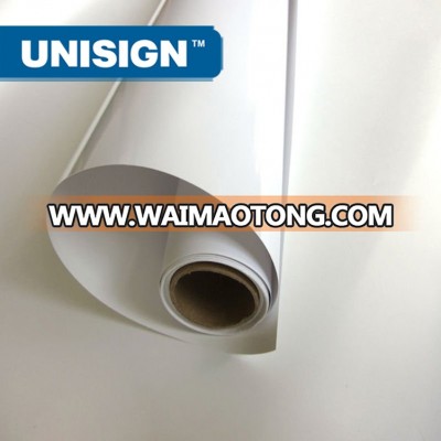 Popular grey glue vinyl for advertising printing self adhesive vinilo