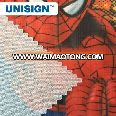 Unisign Direct Dye Sublimation Backlit Textile Satin Fabric For Sublimation