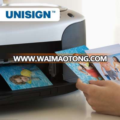 Unisign waterproof photo paper for wide format inkjet printing media