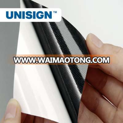 Popular black glue vinyl for advertising printing self adhesive vinilo