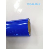 Pet Hip Blue Reflective Material, Prismatic Reflective Blue Vinyl Tape, Reflective Blue Sheeting Material